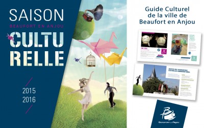 Création du guide culturel de Beaufort en Anjou (49)